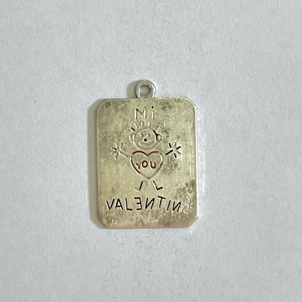 Vintage Mi Valentine Wells Sterling Silver Charm From Child 20$